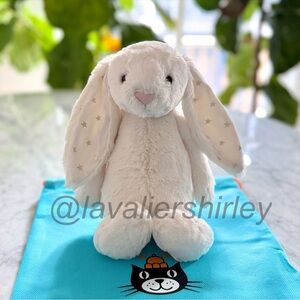 Jellycat Bashful Twinkle Bunny NWT Authentic